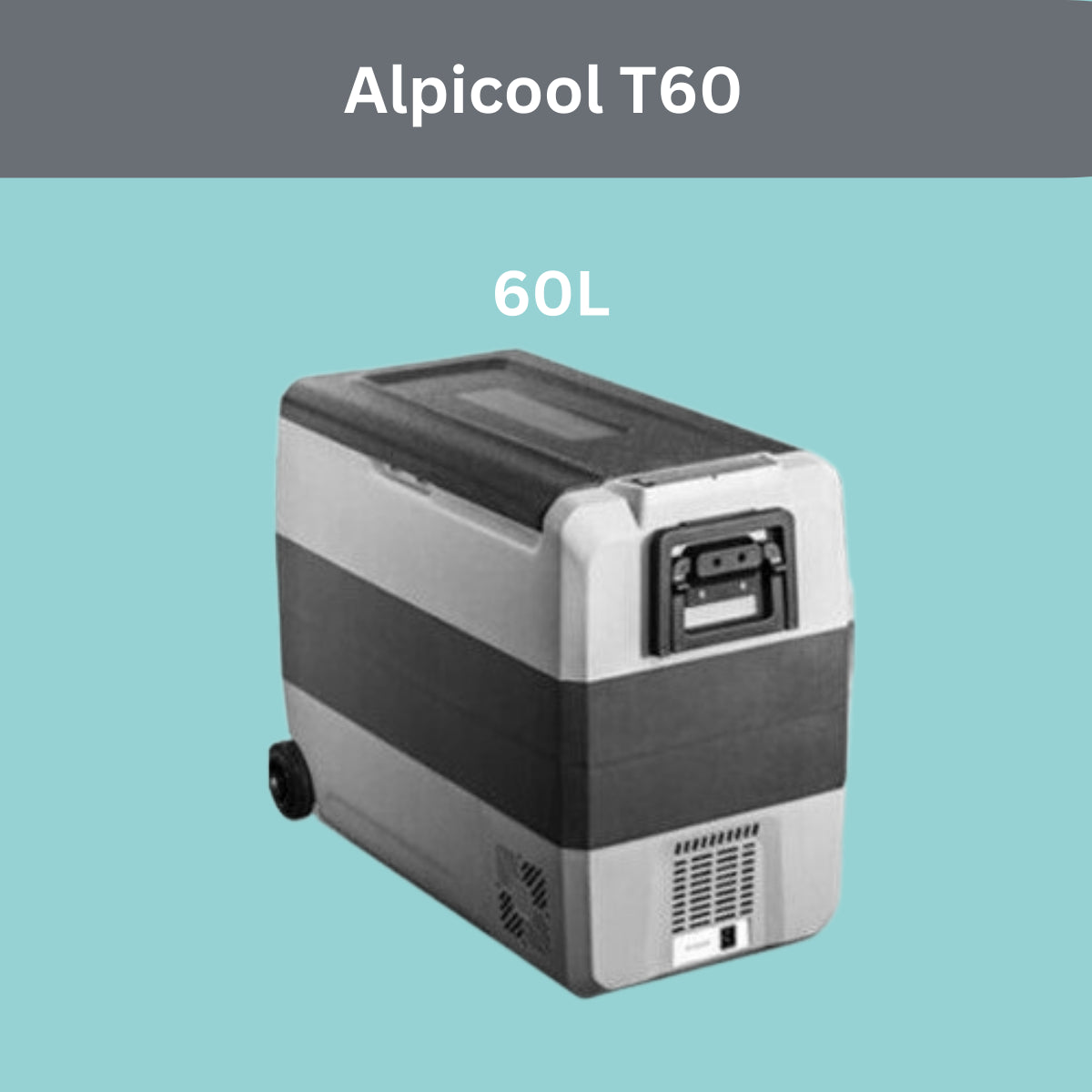 Alpicool T60 60L 12v Car Fridge/Freezer 12V, AC
